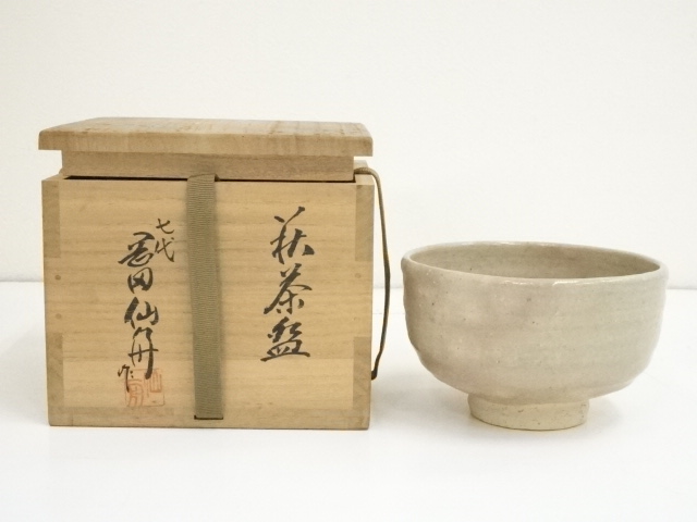 JAPANESE TEA CEREMONY / HAGI WARE TEA BOWL CHAWAN 